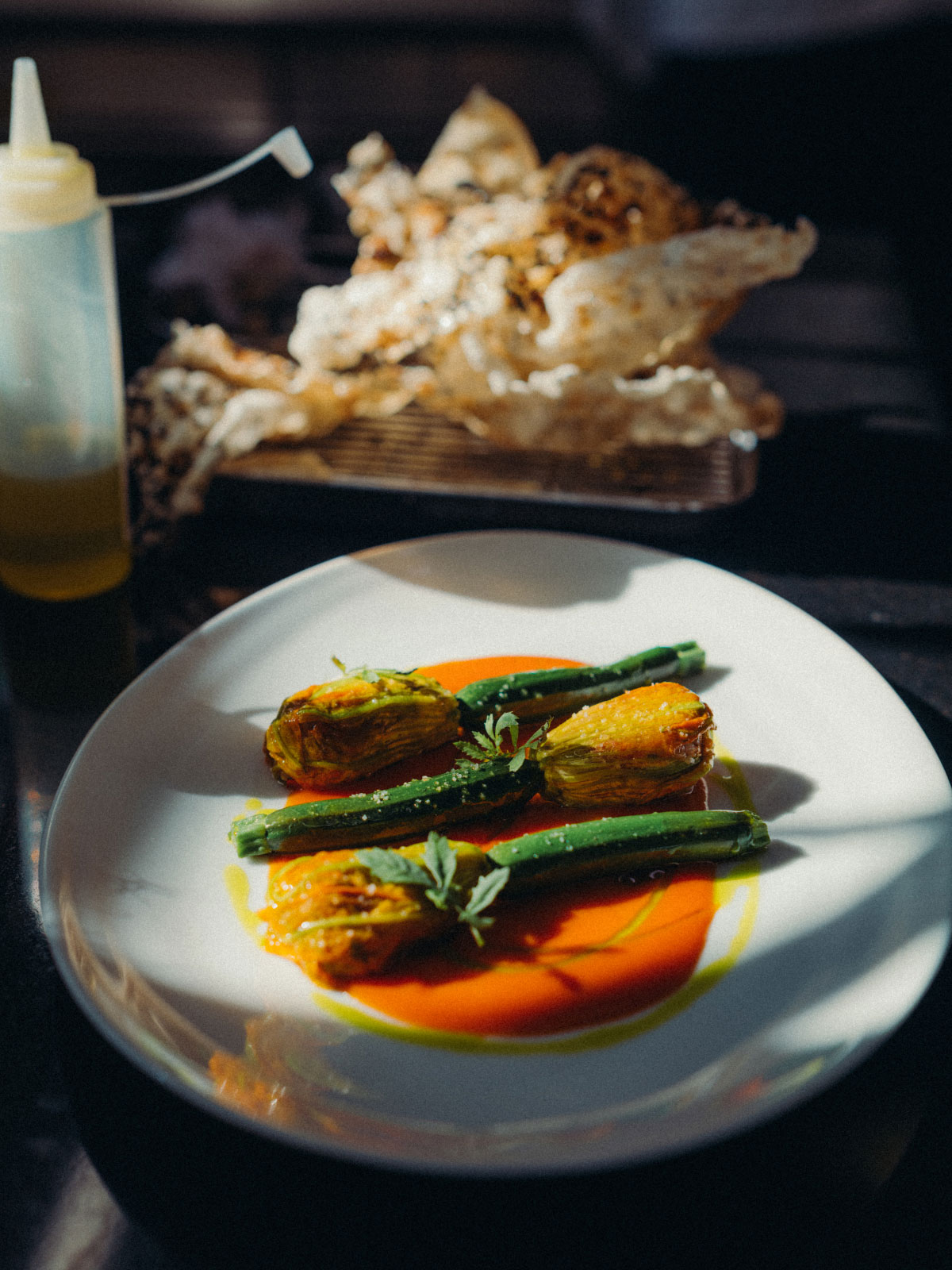 Les fleurs de courgettes farcies